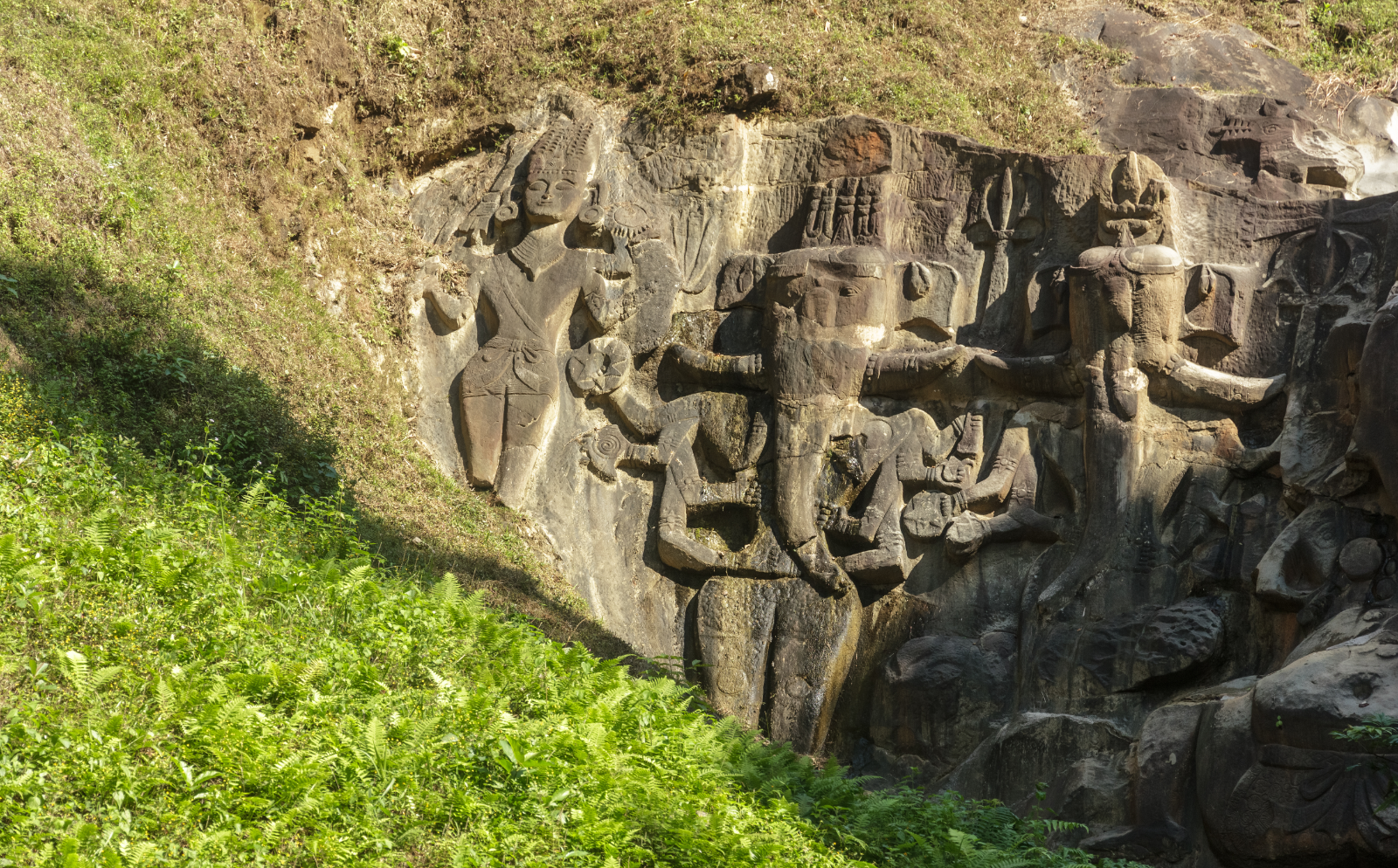 Tripura rock carvings